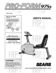Owners Manual, 288280 G04452-C - Product Image