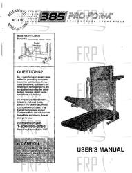 Manual, Owner's - Product Image Manual, Owner's - Product Image