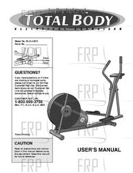 Owners Manual, WLEL42071 H00010-C - Product Image