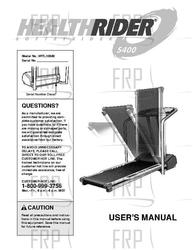 Owners Manual, HRTL10980 H02874-C - Product Image