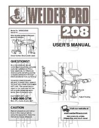 Owners Manual, WEBE20580 H02138-C - Product Image