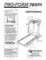 Owners Manual, PFTL79190 158642- - Product Image