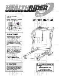 Owners Manual, HRTL12990 - Product Image