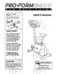 Owners Manual, PFEX31990 - Product Image