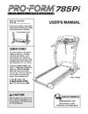 6010207 - Owners Manual, PFTL79191 161880- - Product Image