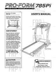 Owners Manual, PFTL79191 161880- - Product Image
