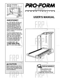 Owners Manual, PFTL39191 161941 - Product Image