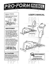 Owners Manual, PFEX37080 - Product Image