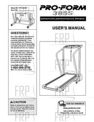 Owners Manual, PFTL39100 166476- - Product Image