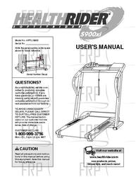 Owners Manual, HRTL19900 169393- - Product Image