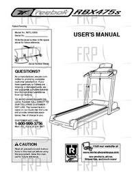 Owners Manual, RBTL10500 170196- - Product Image