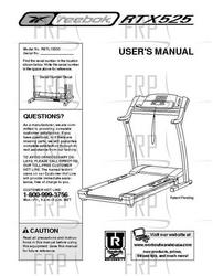 Manual, Owner's, RBTL15500 - Product Image