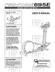 Owners Manual, PFEL05900 - Product Image