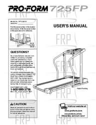Owners Manual, PFTL69101 173642 - Product Image