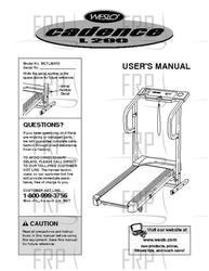 Owners Manual, WLTL29610 175555- - Product Image