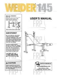 Owners Manual, WEBE06110 - Product Image