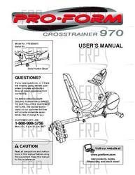 Owners Manual, PFEX39910 - Product Image
