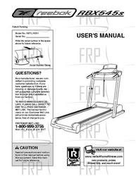Manual, Owner's, RBTL14501 - Product Image