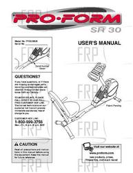 Owners Manual, PFEX29920 - Product Image