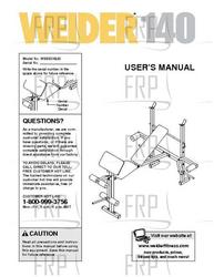 Owners Manual, WEBE06920 - Product Image