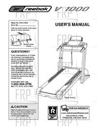 Owners Manual, RBTL11920 - Product Image
