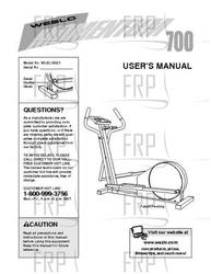 Owners Manual, WLEL19021 - Product Image