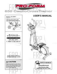 Owners Manual, 285371 - Product Image Owners Manual, 285371 - Product Image