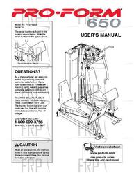 Owners Manual, PFSY69520 - Product Image