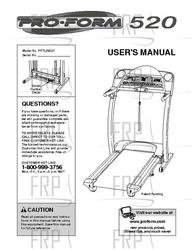 Owners Manual, PFTL59021 191752 - Product Image