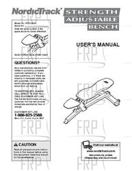 Owners Manual, NTB12920 - Product Image