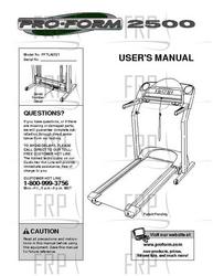 Owners Manual, PFTL49721 - Product Image