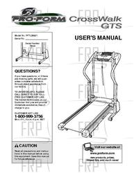 Owners Manual, PFTL39921 - Product Image