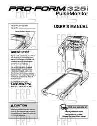 Owners Manual, PFTL31330 201487- - Product Image