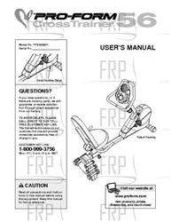 Owners Manual, PFEX39931 - Product Image