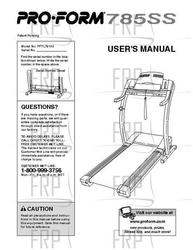 Owners Manual, PFTL79103 206095 - Product Image