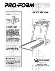 Owners Manual, PFTL98584 163366- - Product Image