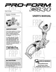 Owners Manual, PFEL54931 - Product Image