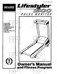 Owners Manual, 296250 - Product Image