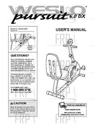 Owners Manual, WLEX13040 - Product Image