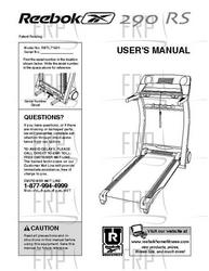 Manual, Owner's, RBTL71931 - Product Image