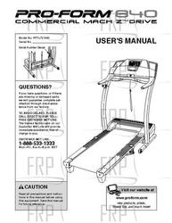 Owners Manual, PFTL721040 - Product Image