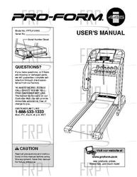 Owners Manual, PFTL413040 - Product Image
