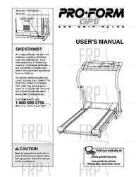 Owners Manual, PFTL59291 166136- - Product Image