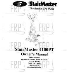 Manual, Owners, SM 4100 - Product Image