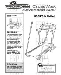 Owners Manual, PFTL59921 196801- - Product Image