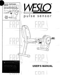 Owners Manual, WLBPEX20980 - Product Image