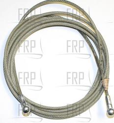 Cable Assembly, Pec Dec, 135" - Product Image