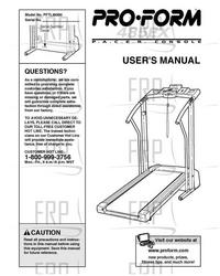 Owners Manual, PFTL49390 J01455AC - Product Image