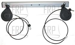 Frame, Lat Cross Bar w/ Cables - Product Image