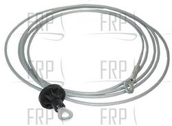 Cable assembly, 139" - Product Image
